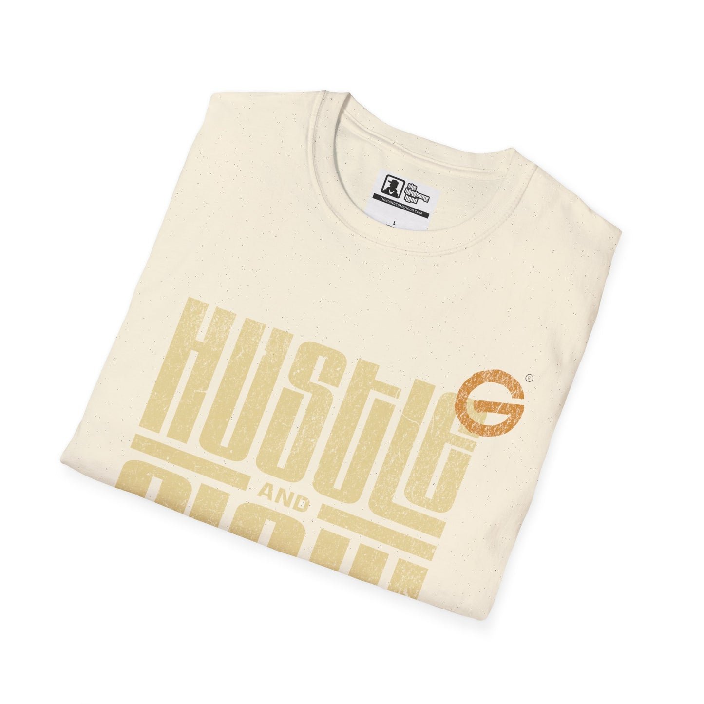 Hustle Flow Retro Gold Tee
