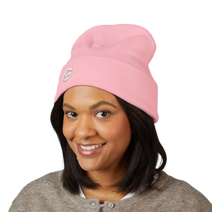 Yellow G Logo Knit Beanie