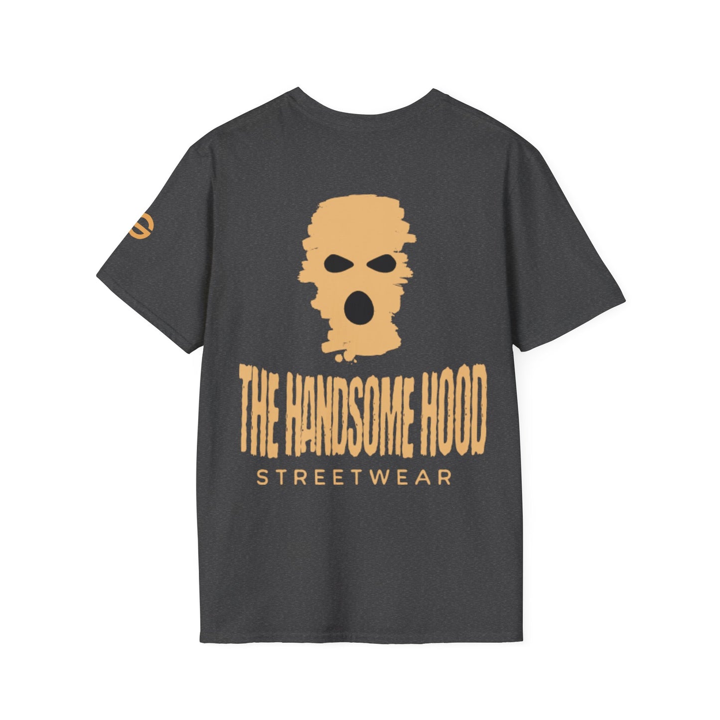 Minimal Gold 'G' Logo T-Shirt — Casual Branded Chest Emblem Tee