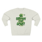 Dreams Cost Money Crewneck Sweatshirt – Green Graffiti Money Graphic