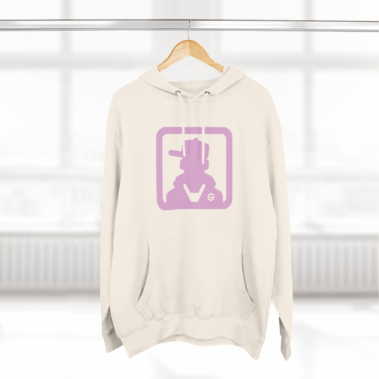 Pastel Pink Cat Hoodie