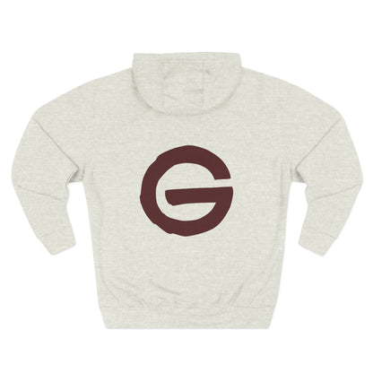 Minimalist 'G' Logo Hoodie Three-Panel