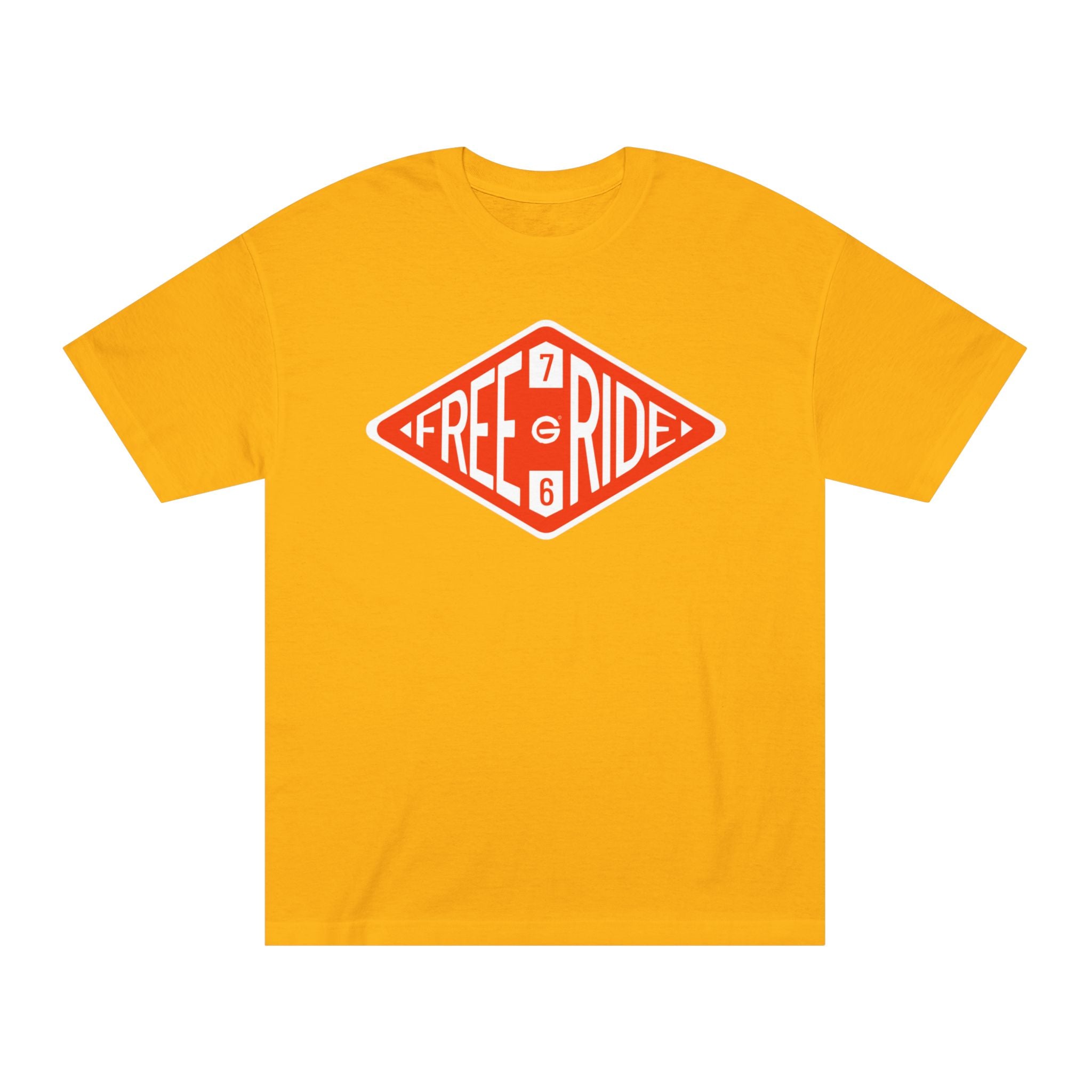 Free Ride 766 Retro Logo Tee — Vintage Surf/Skate Graphic T-Shirt
