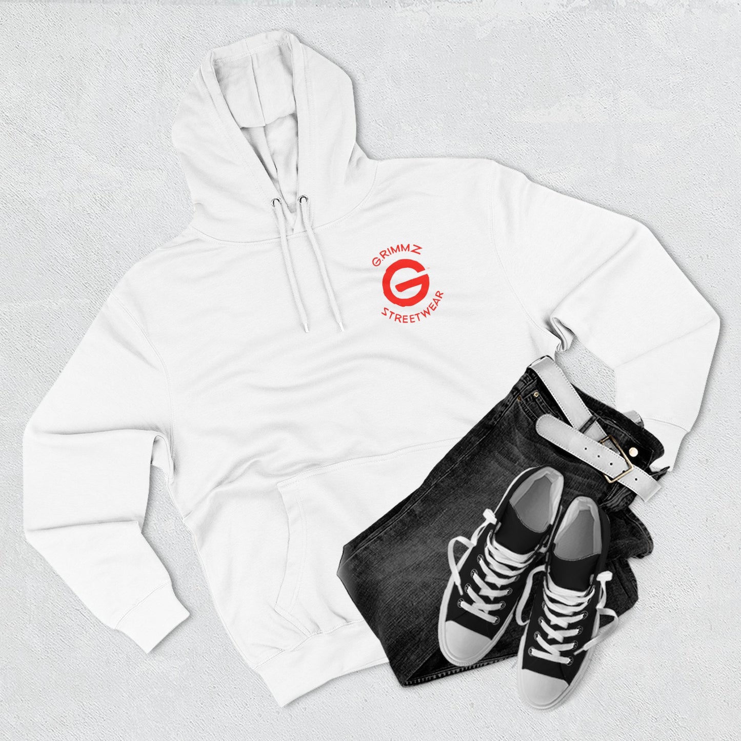 Classic Red Brushstroke G Hoodie