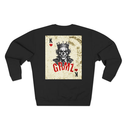 GRMZ Playing Card Skull Crewneck
