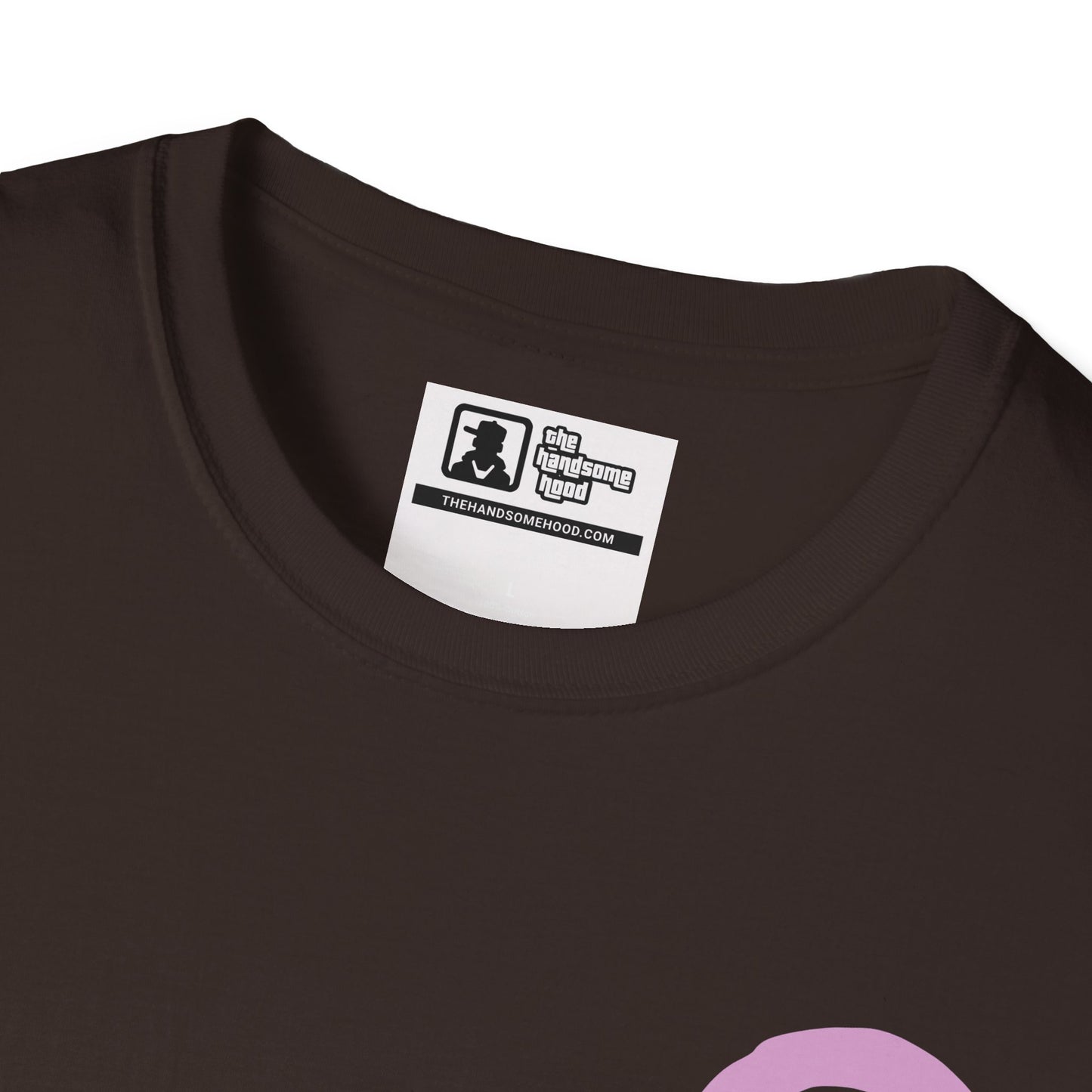 T-Shirt — Minimal Pink 'G' Logo Tee