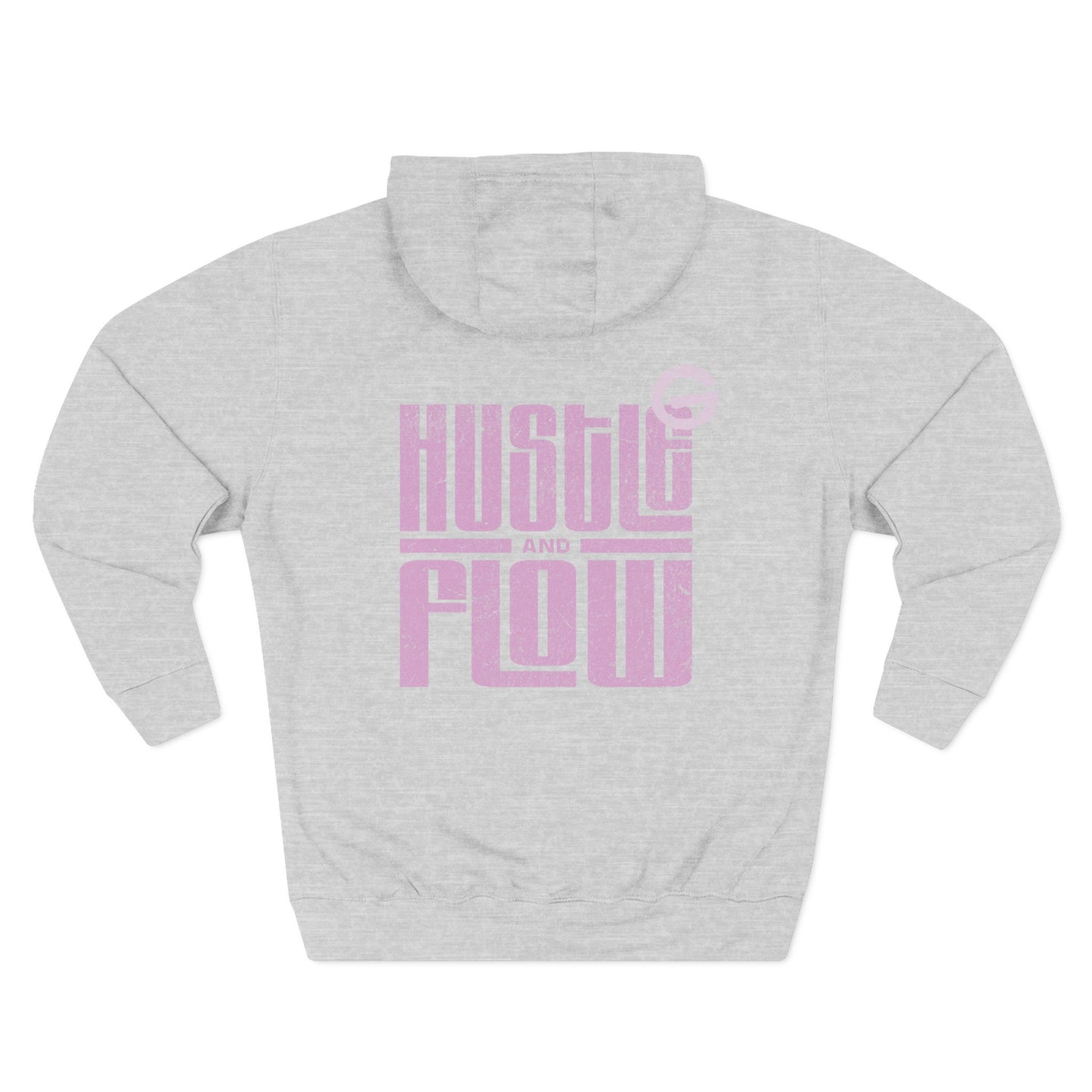 Hustle Flow Pink Graphic Hoodie