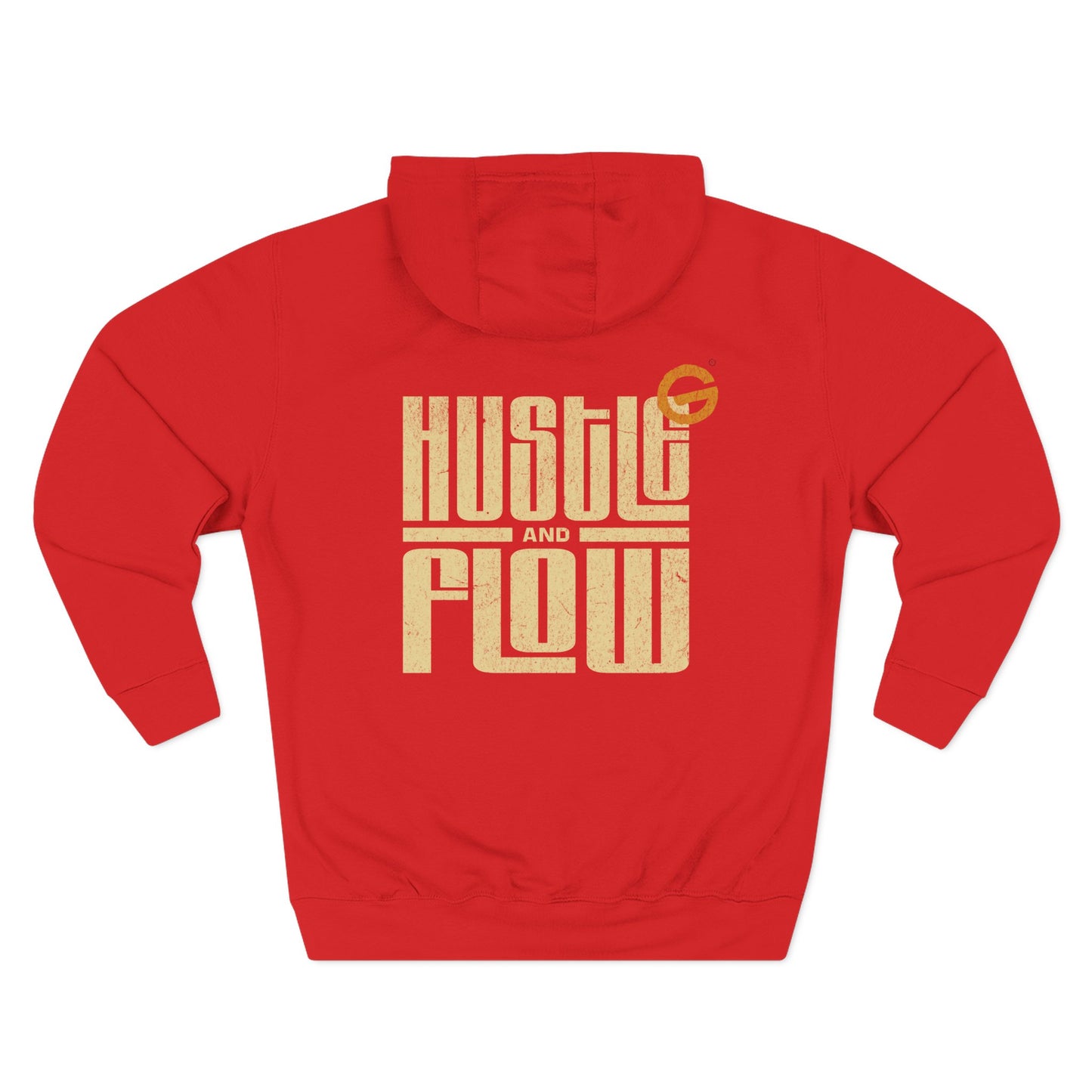 Hustle Flow Retro Gold Hoodie