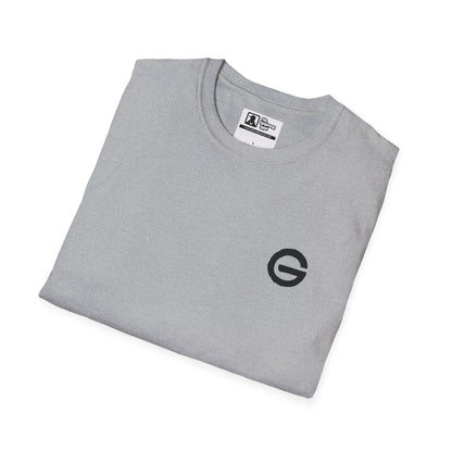 Minimal Monochrome Silhouette Logo Tee