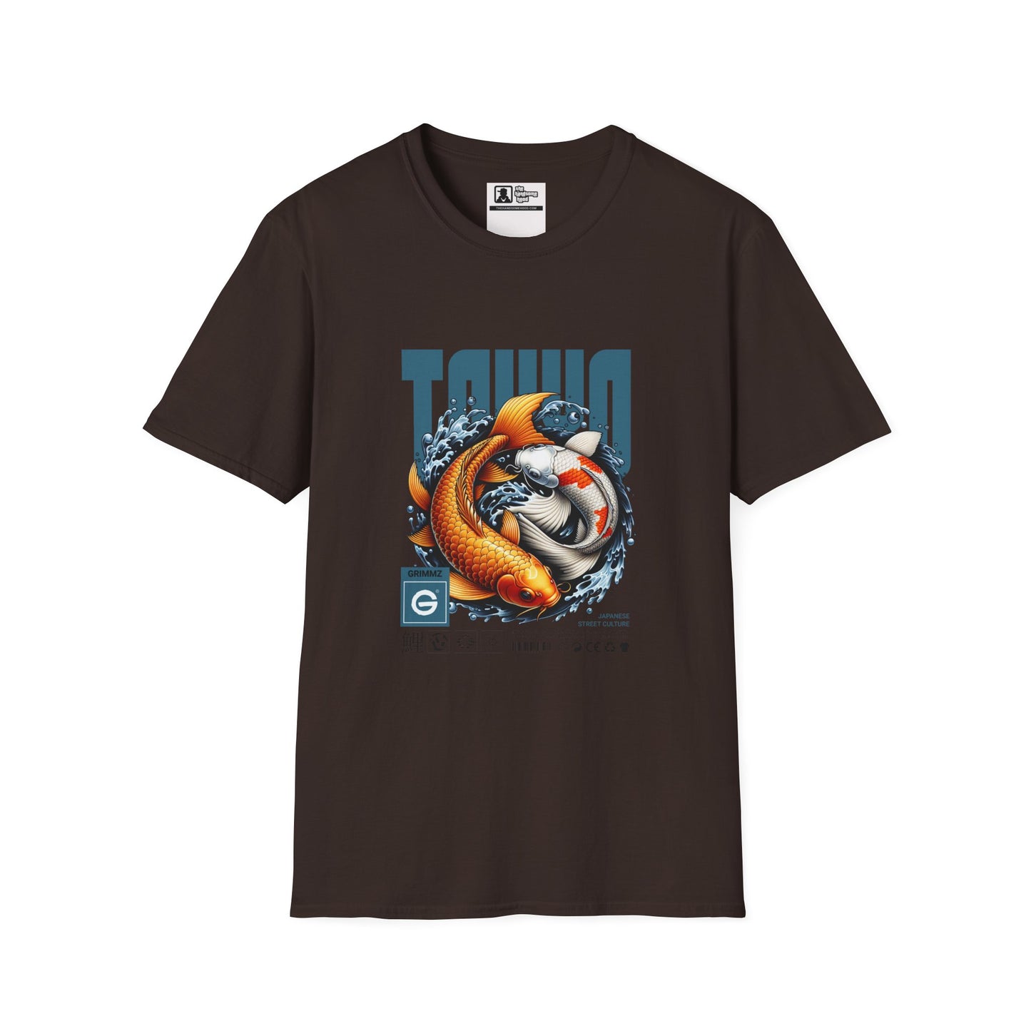 Koi Yin-Yang Kyoto Graphic Tee