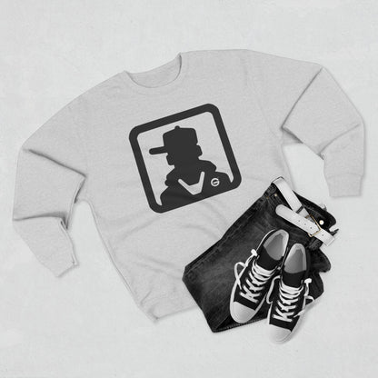 Vintage Detective Silhouette Crewneck Sweatshirt
