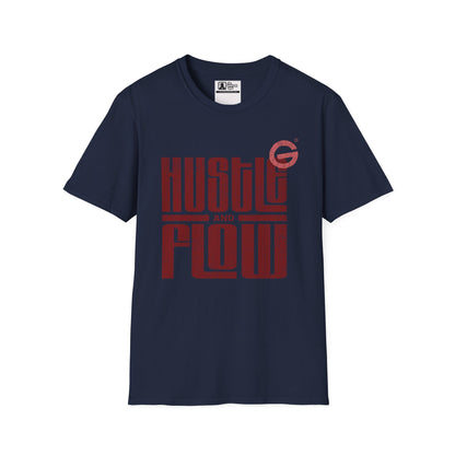 Hustle Flow Motivational Streetwear Tee