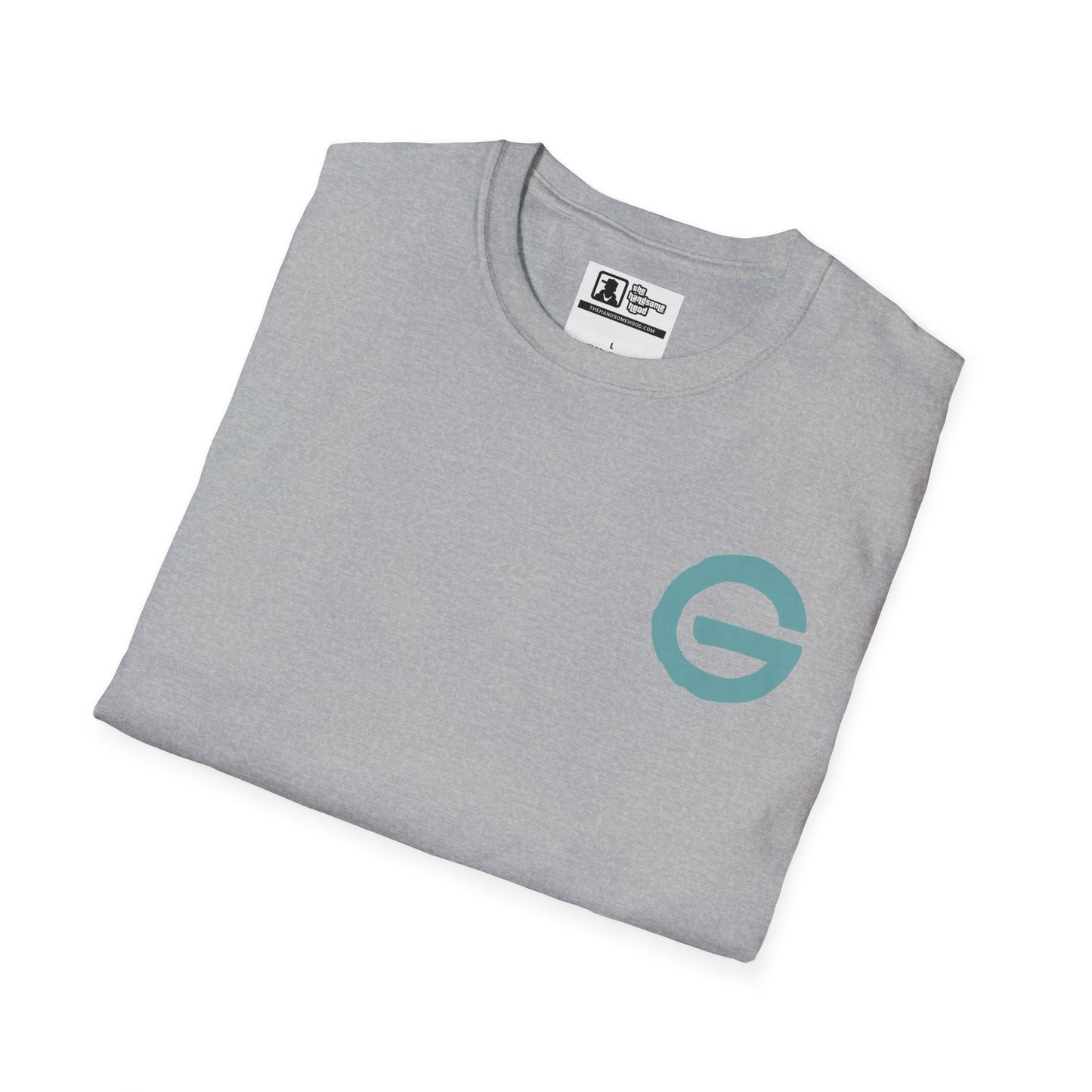 Minimal Teal 'G' Logo T-Shirt