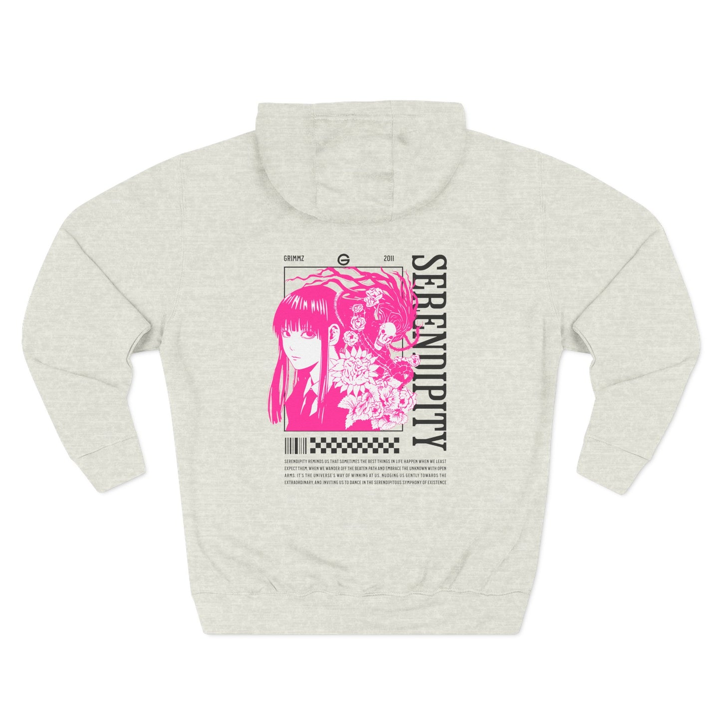 Serendipity Pink Anime Hoodie