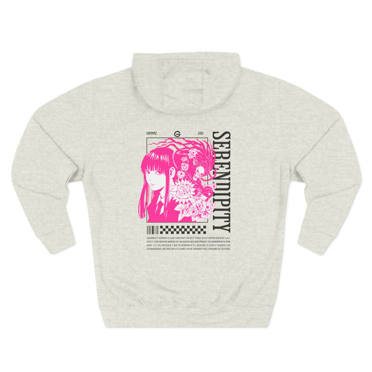 Serendipity Pink Anime Hoodie