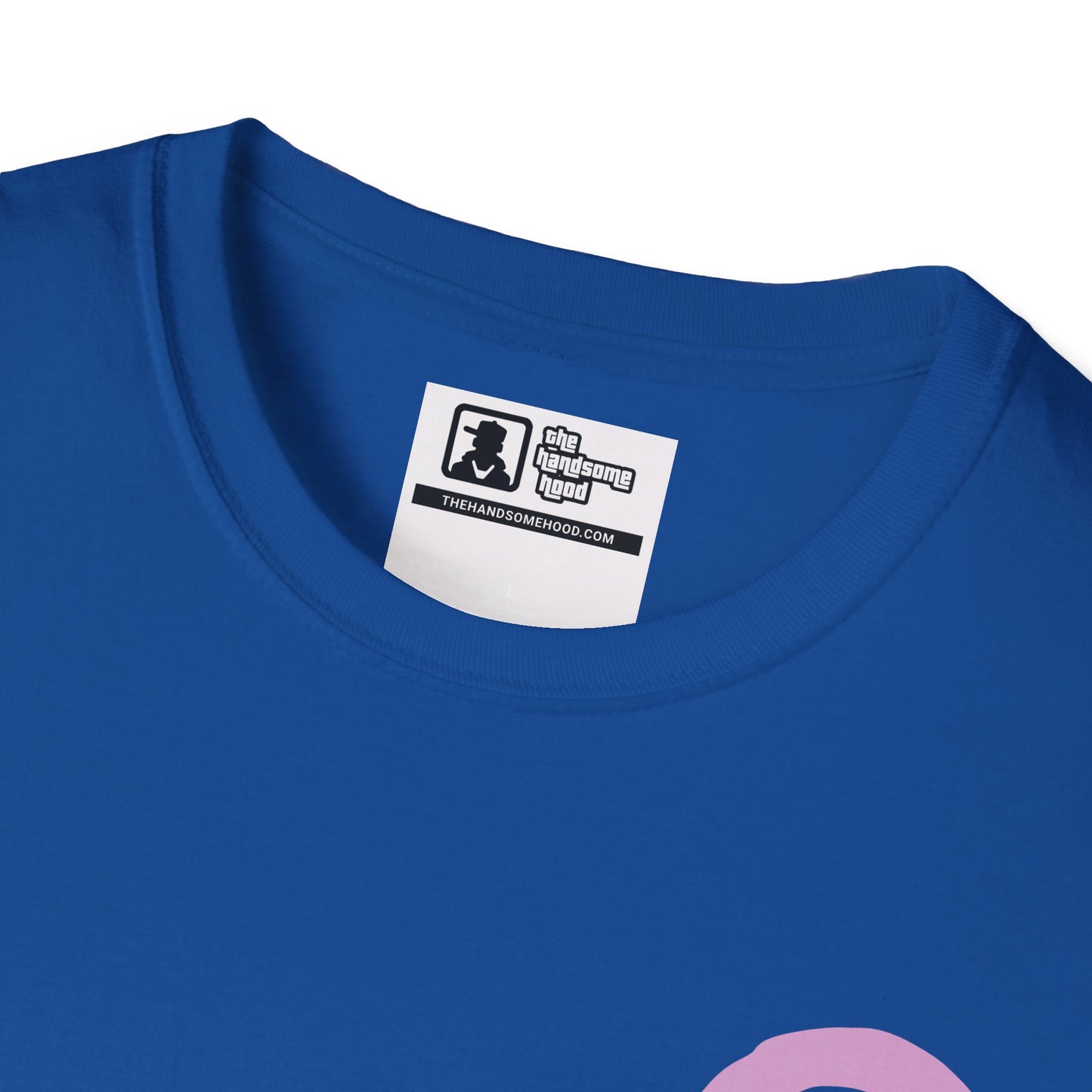 T-Shirt — Minimal Pink 'G' Logo Tee
