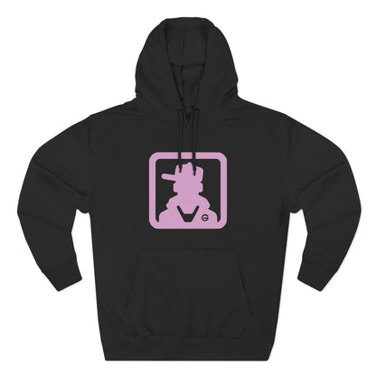 Pastel Pink Cat Hoodie