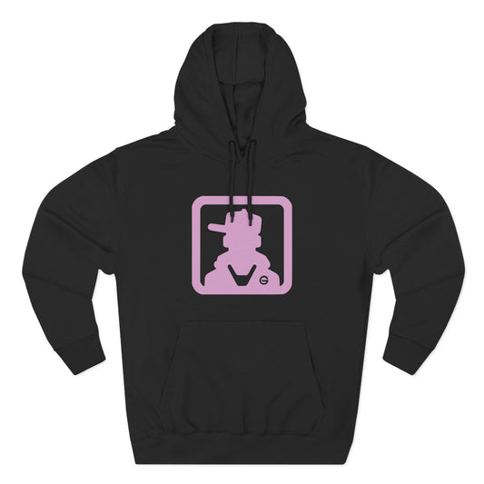 Pastel Pink Cat Hoodie