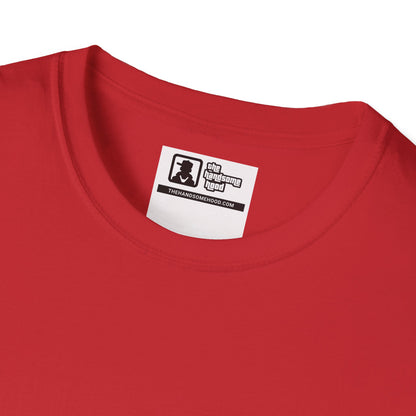 Minimal Monochrome Silhouette Logo Tee