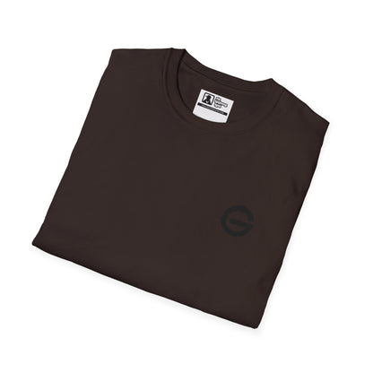 Minimal Monochrome Silhouette Logo Tee