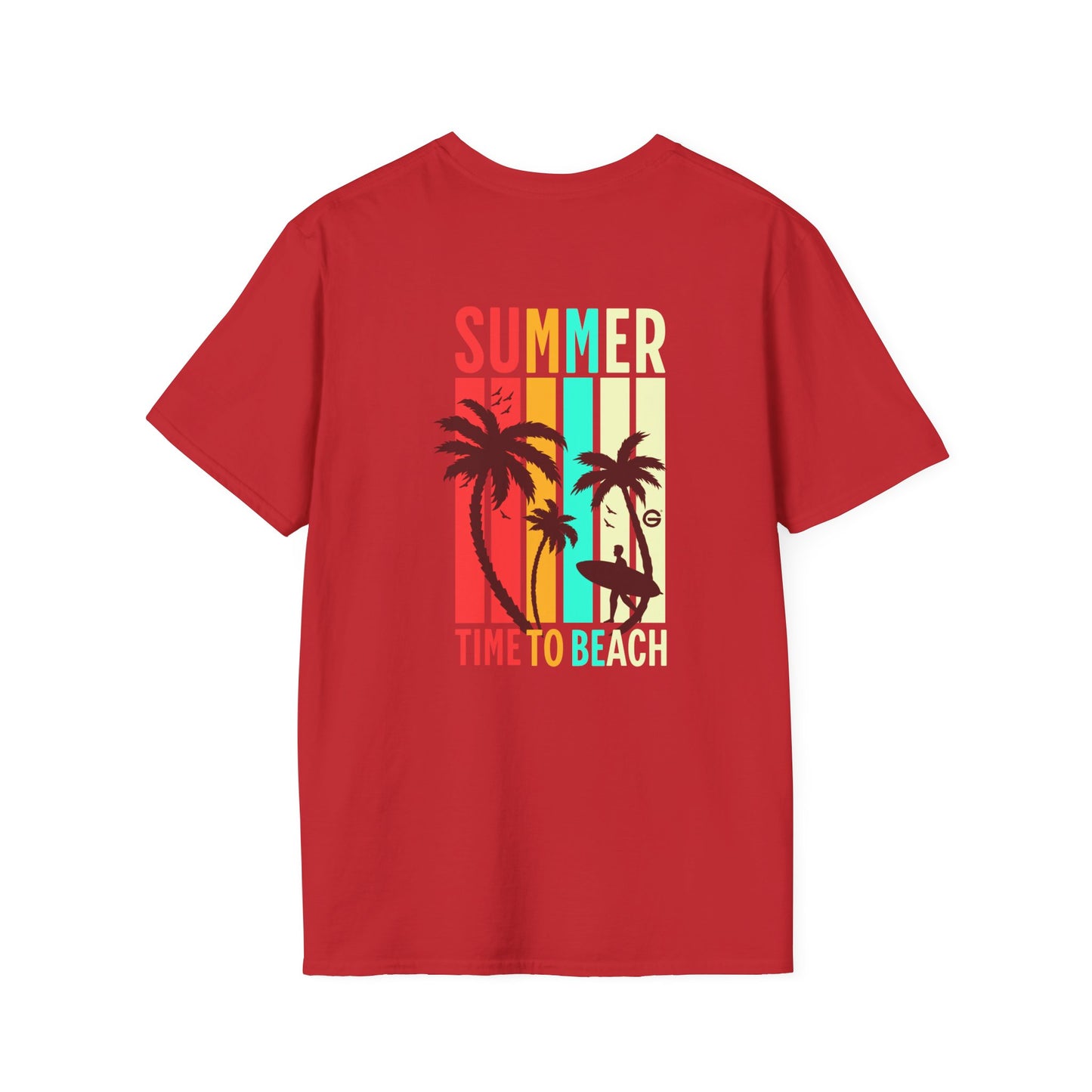 Retro Palm Surf Tee