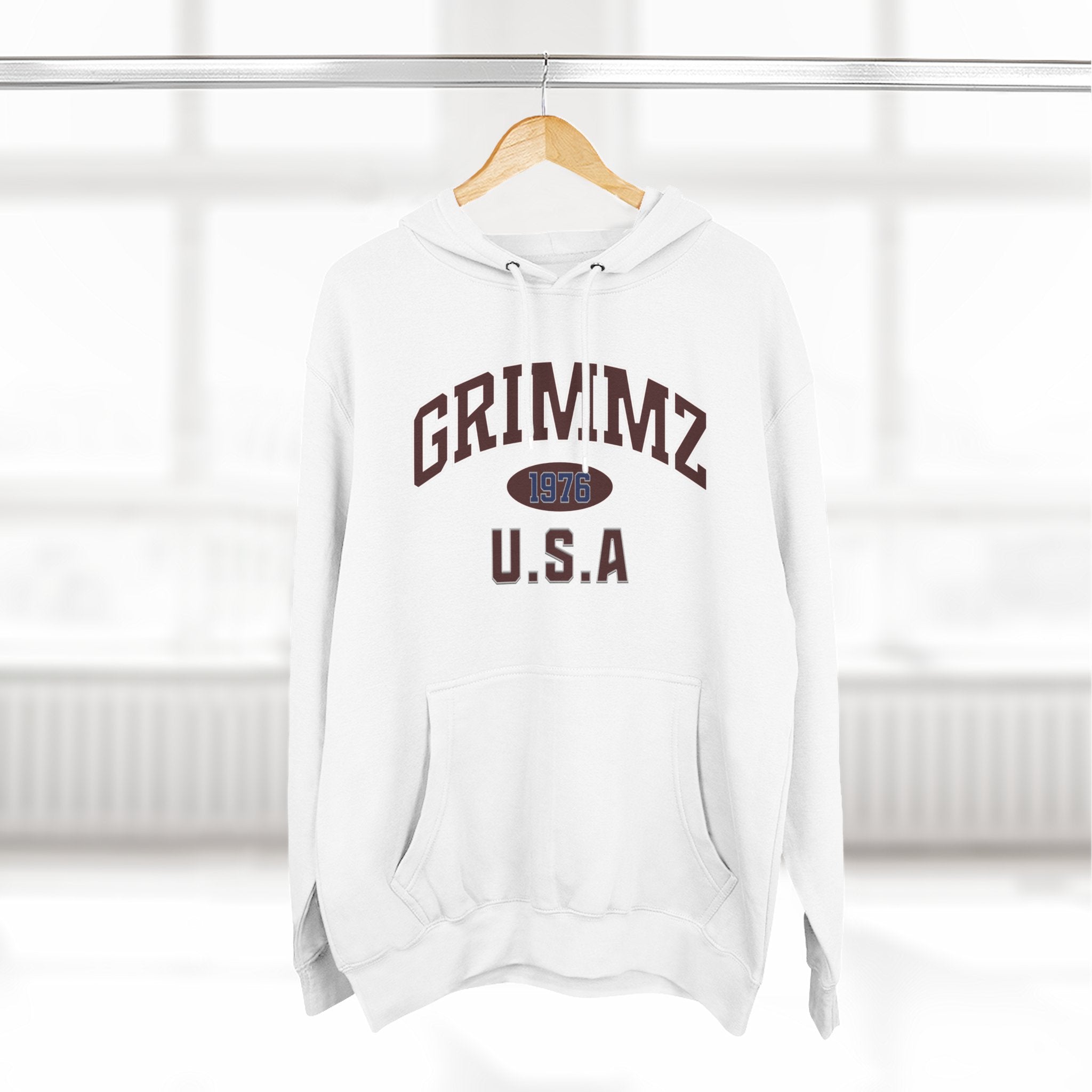 Grimmz U.S.A. Classic Fleece Hoodie