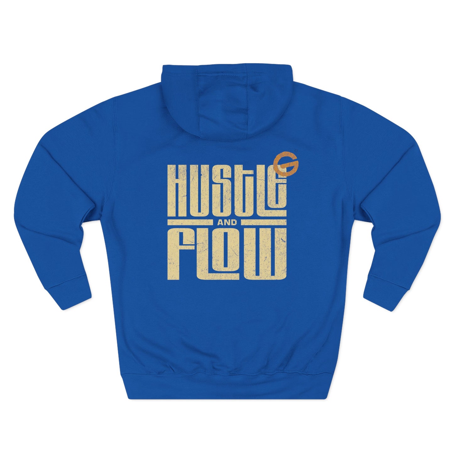 Hustle Flow Retro Gold Hoodie