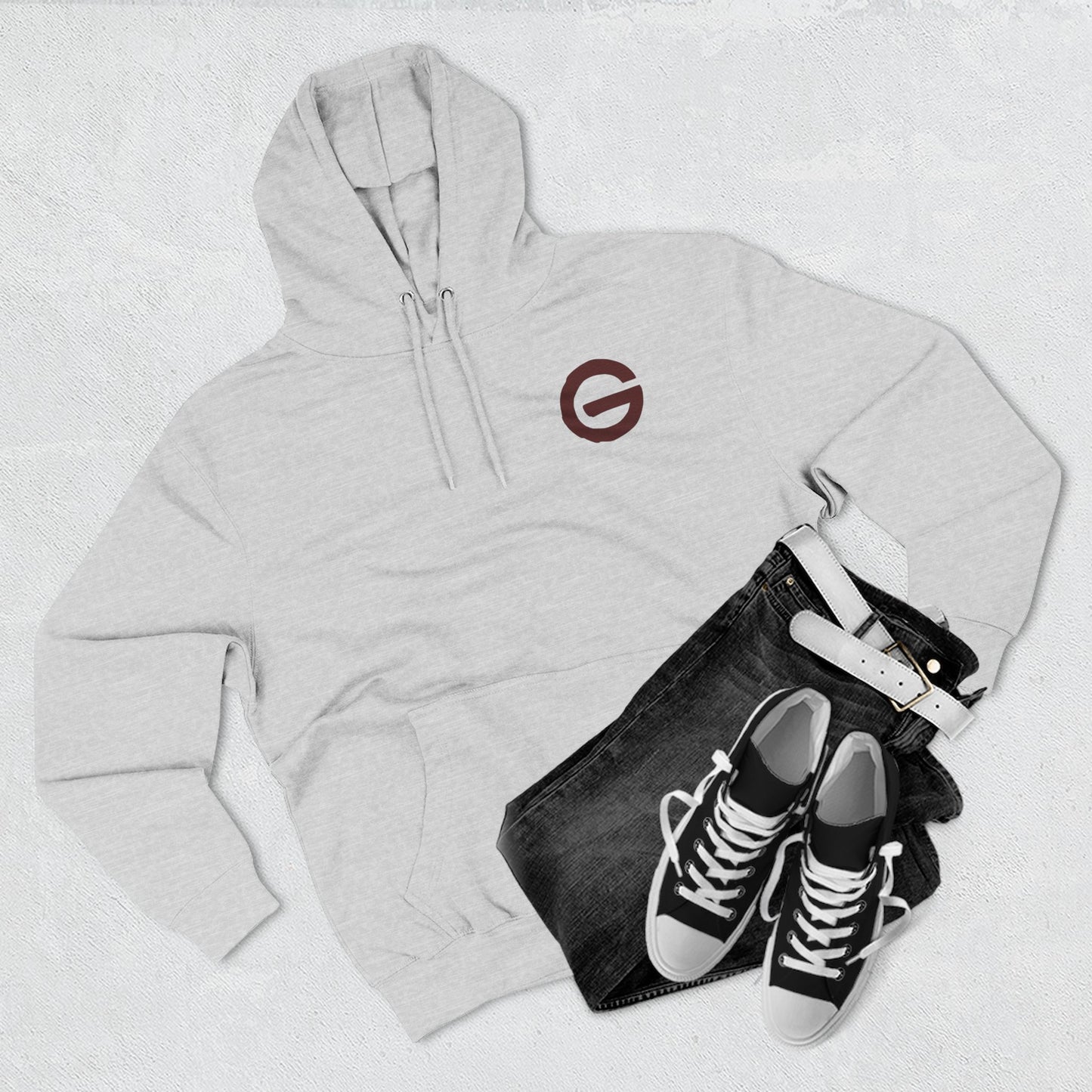 Hustle Flow Graphic Fleece Hoodie