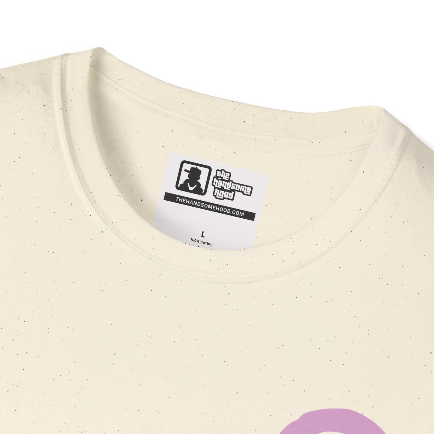 T-Shirt — Minimal Pink 'G' Logo Tee