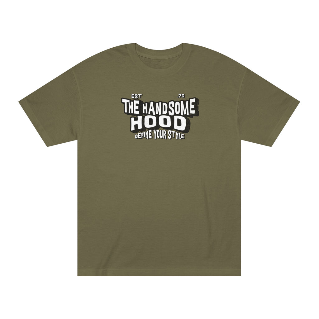 Graphic Tee — "The Handsome Hood" Retro Logo