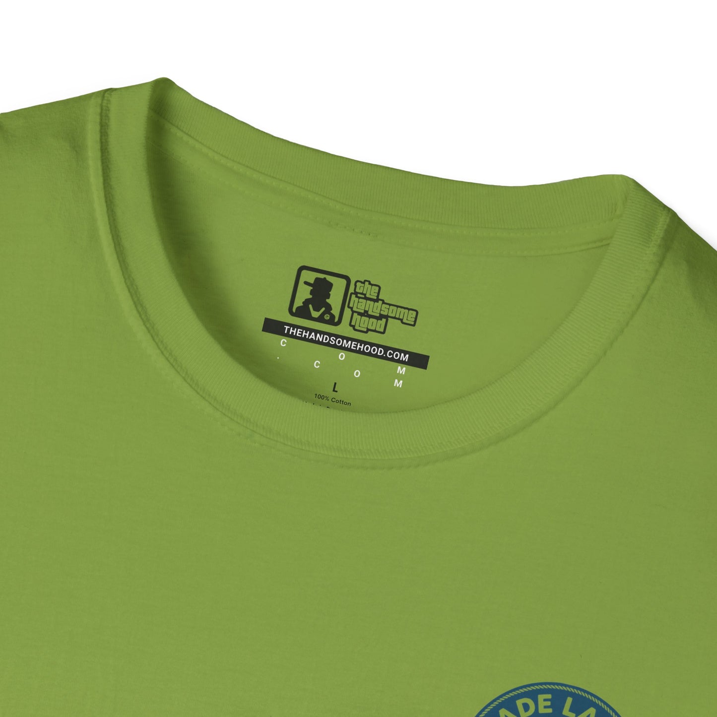 Glade Laksen Kvalitetsfisk T-Shirt — Vintage Salmon Fishing Tee