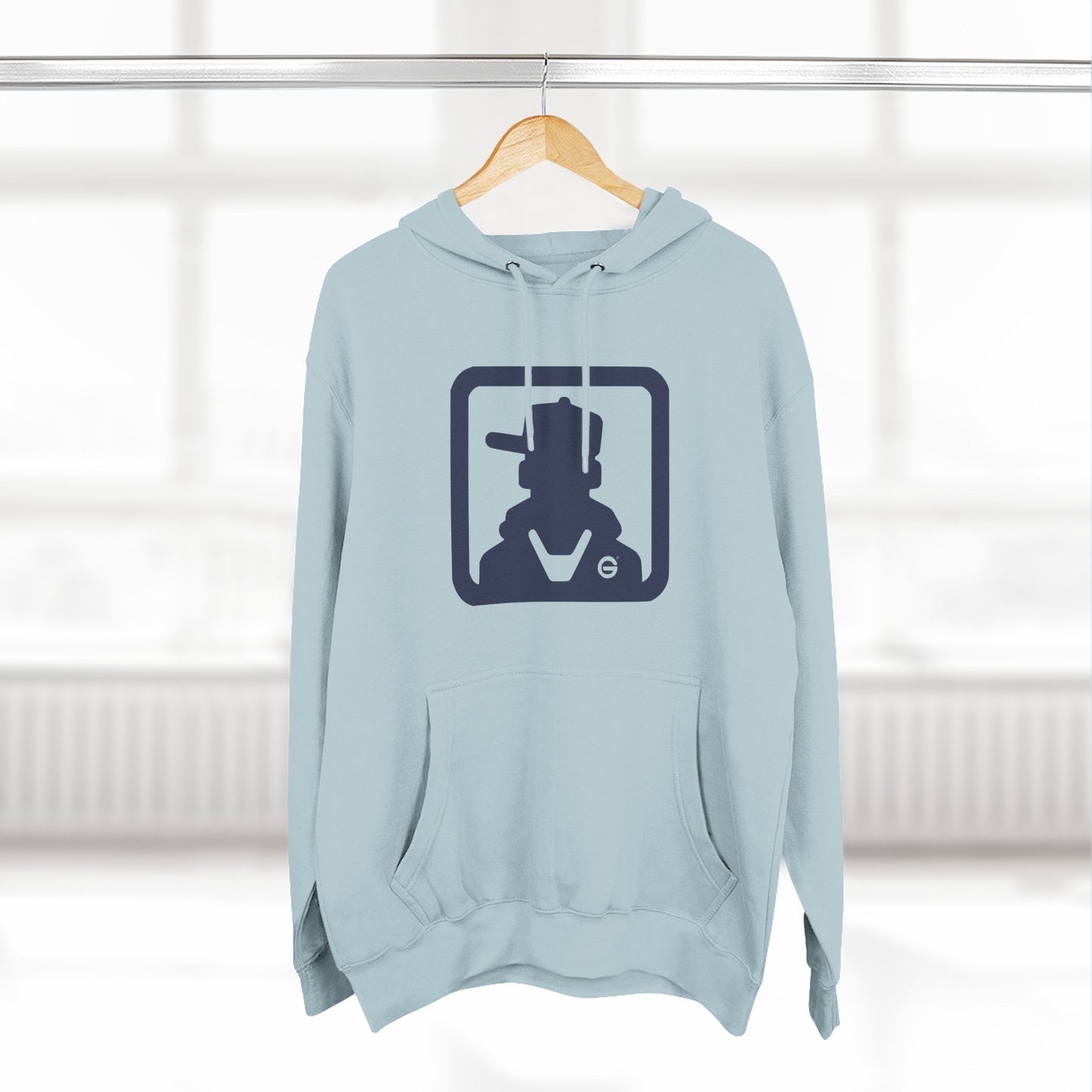 Minimalist Cowboy Silhouette Hoodie — Western Graphic Pullover