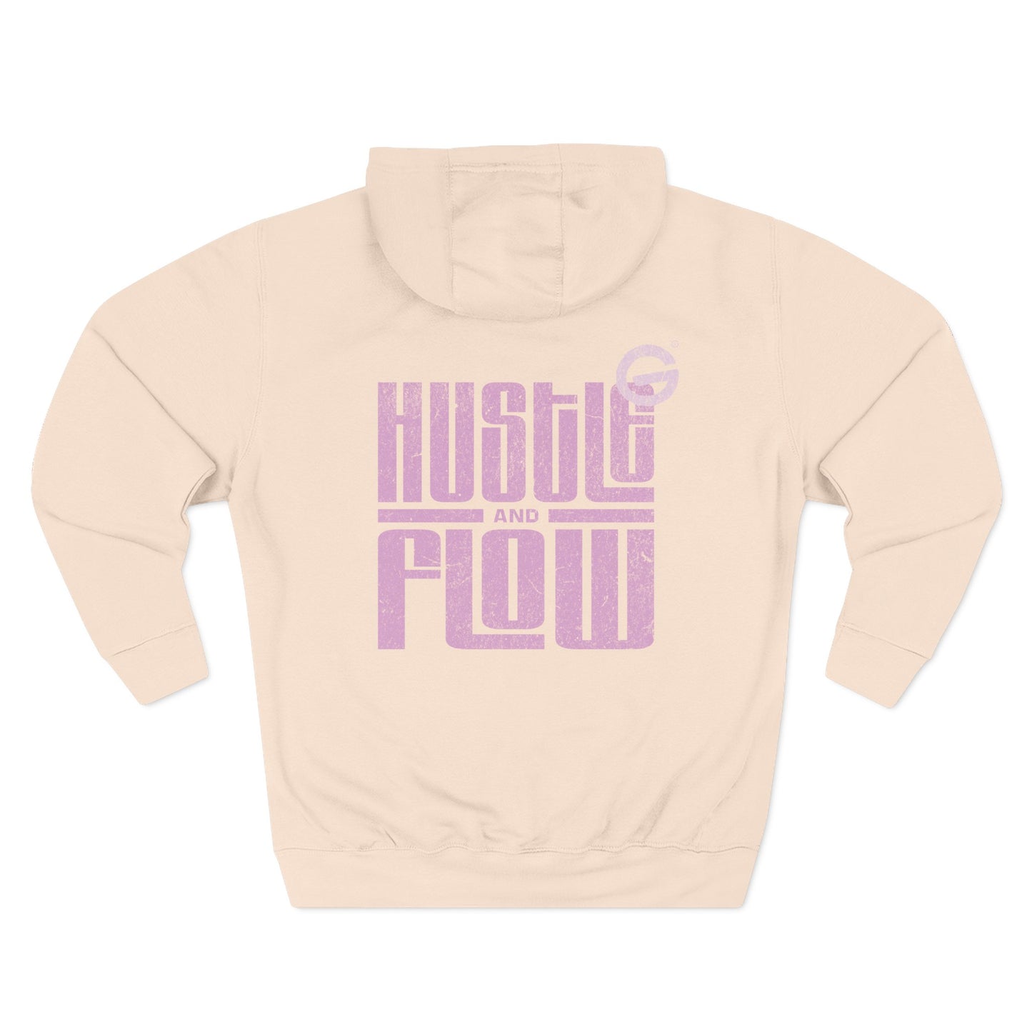 Hustle Flow Pink Graphic Hoodie