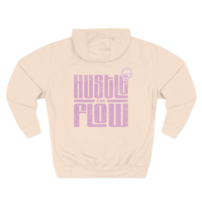 Hustle Flow Pink Graphic Hoodie