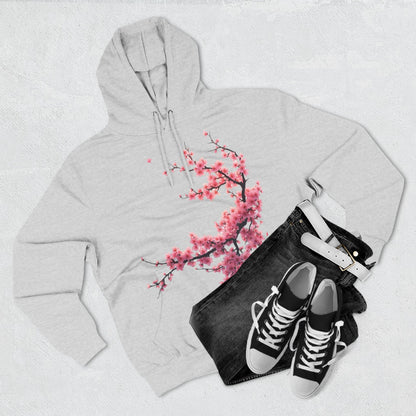 Three-Panel Fleece Hoodie