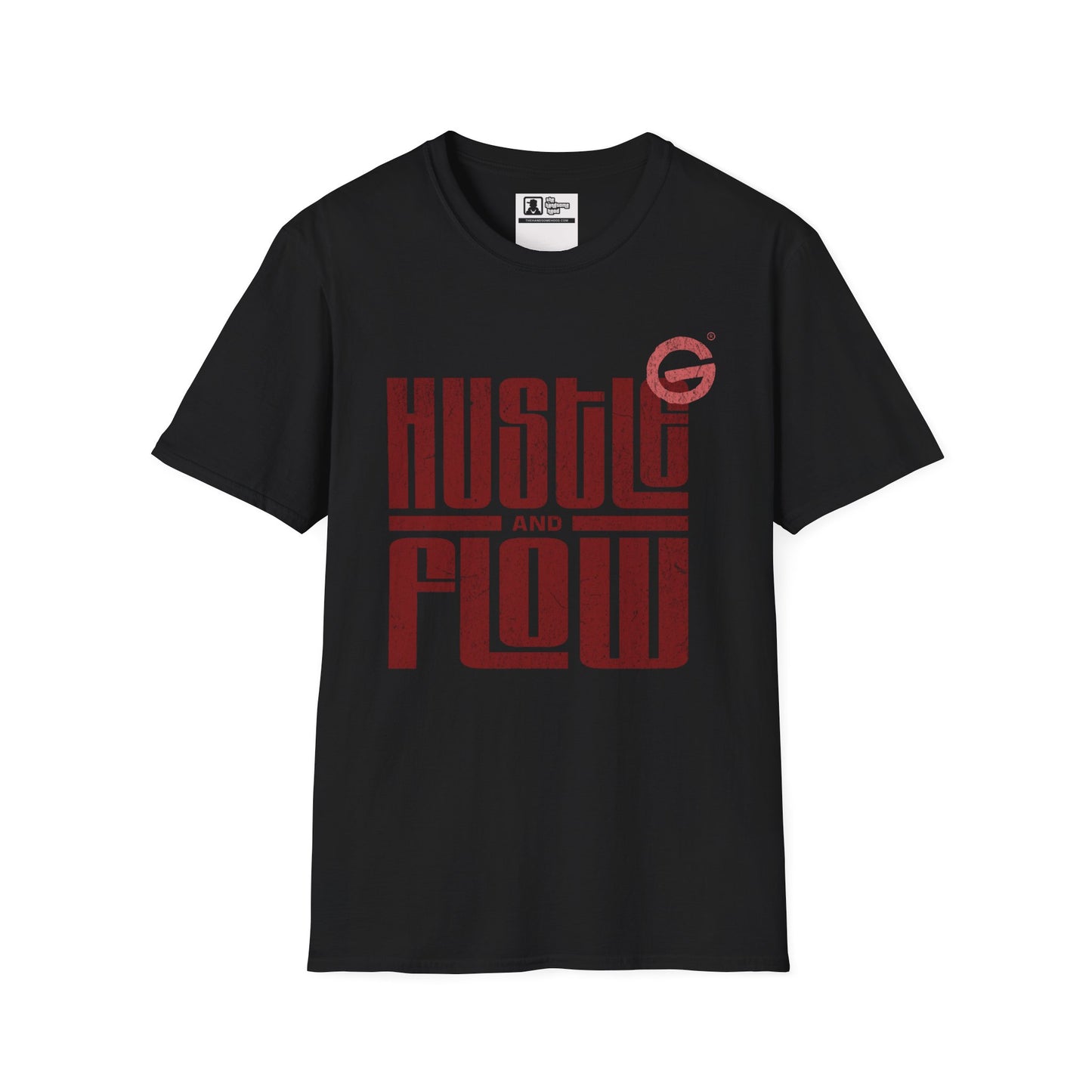 Hustle Flow Motivational Streetwear Tee