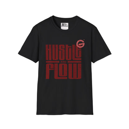 Hustle Flow Motivational Streetwear Tee