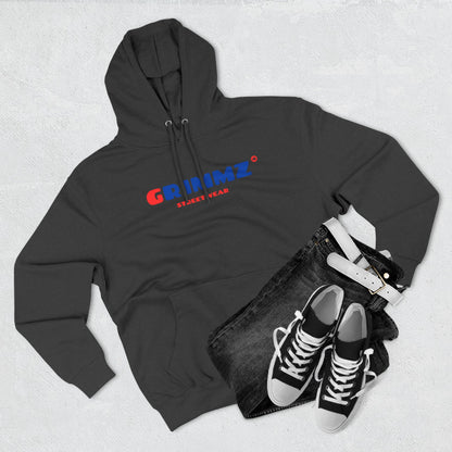 GRIIMZ Bold Red Blue Hoodie