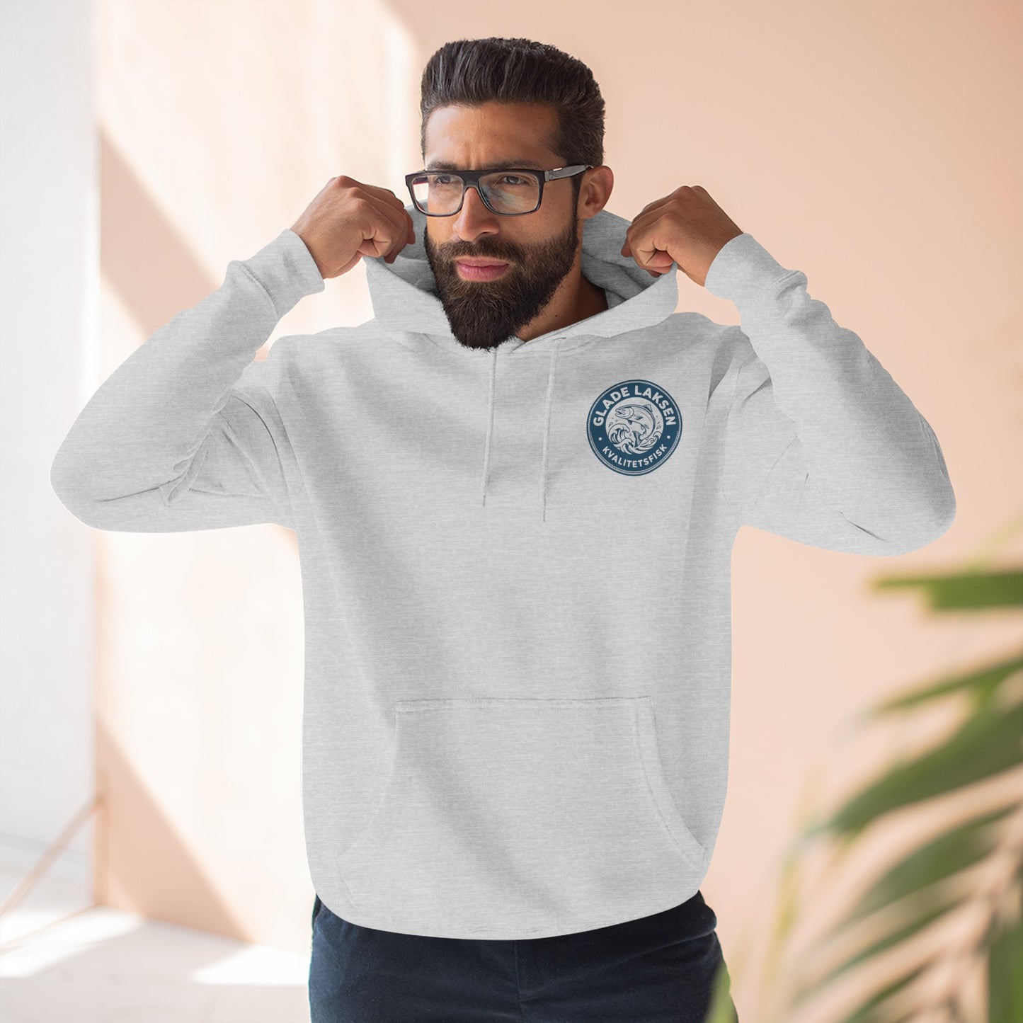 Glade Laksen Vintage Fish Hoodie