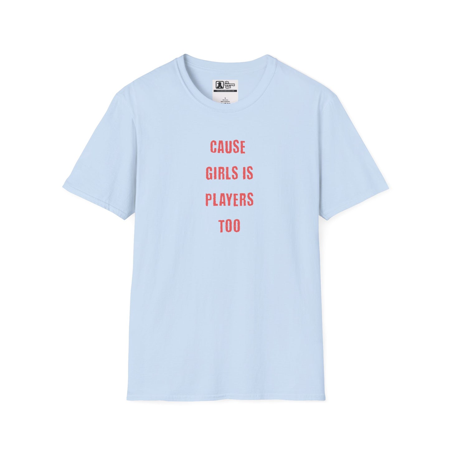irls Are Players Empowerment Graphic Tee