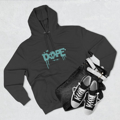 Dope Skull Fleece Hoodie Graphic Streetwear