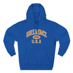 Grimmz 1976 U.S.A. Hoodie — Vintage Collegiate Fleece Pullover