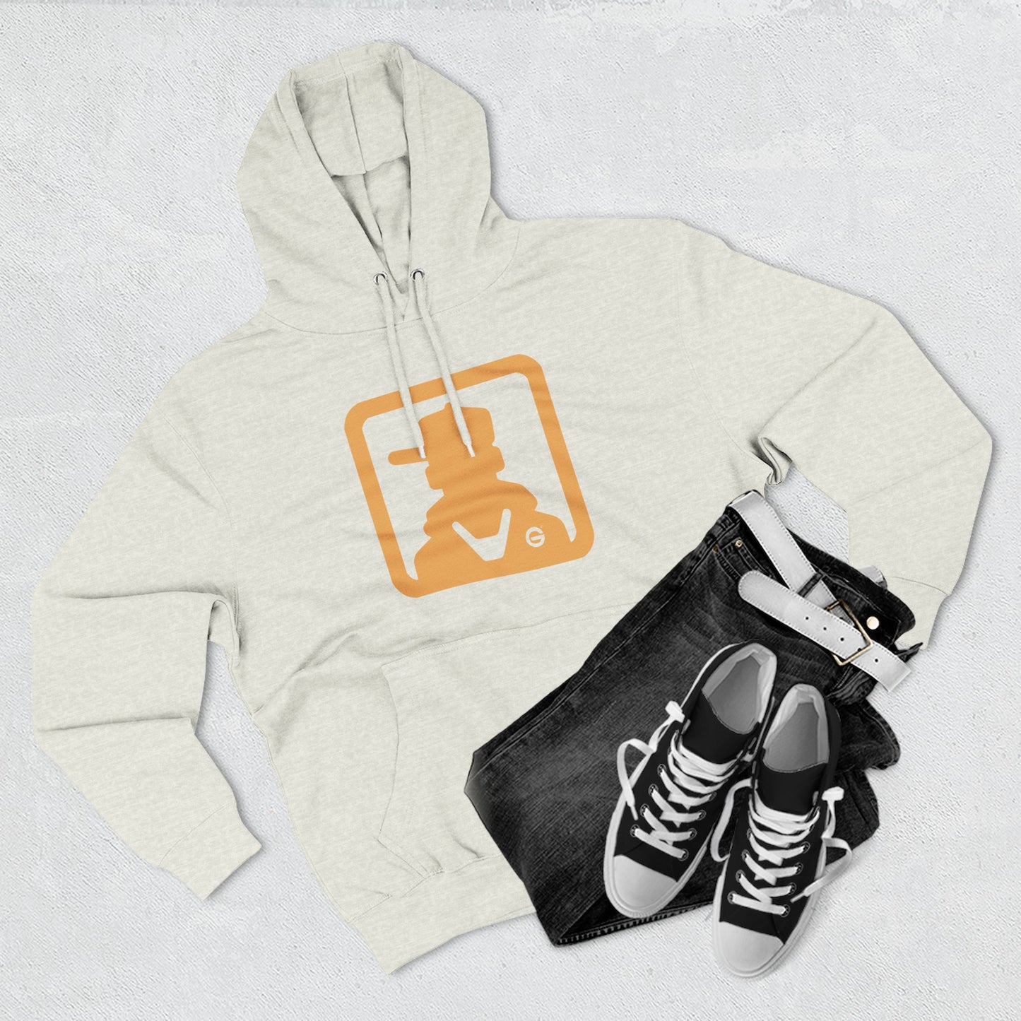 Western Cowboy Silhouette Hoodie