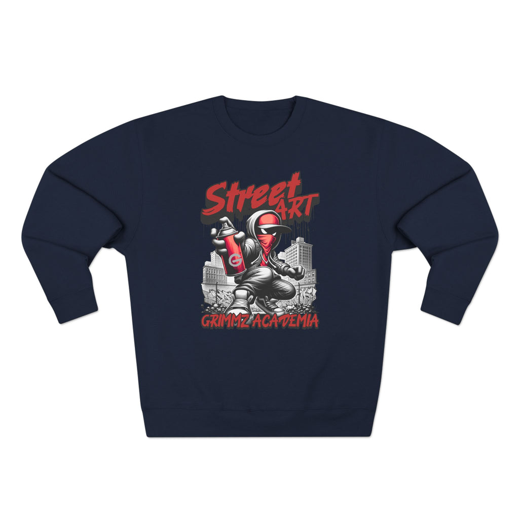 Street Art Crewneck Sweatshirt – Graffiti Skater Graphic