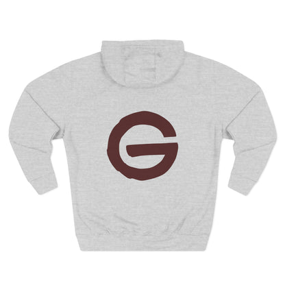 Minimalist 'G' Logo Hoodie Three-Panel