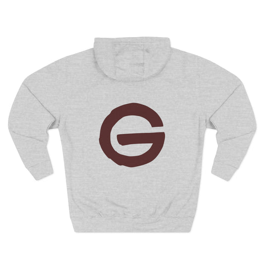 Minimalist 'G' Logo Hoodie Three-Panel