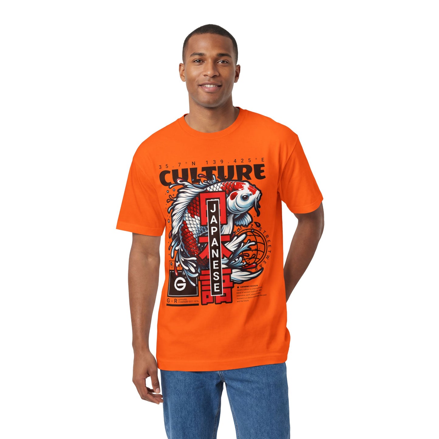Japanese Koi Culture Graphic Tee