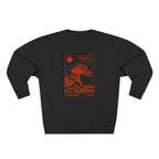 Wave Crewneck Sweatshirt — Hokkaido Wave Graphic