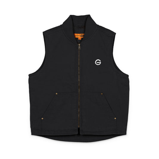 Embroidered Duck Work Vest
