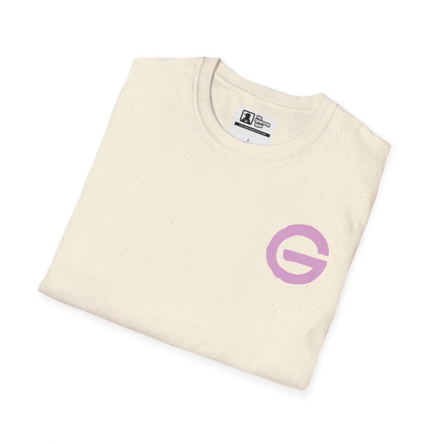 T-Shirt — Minimal Pink 'G' Logo Tee